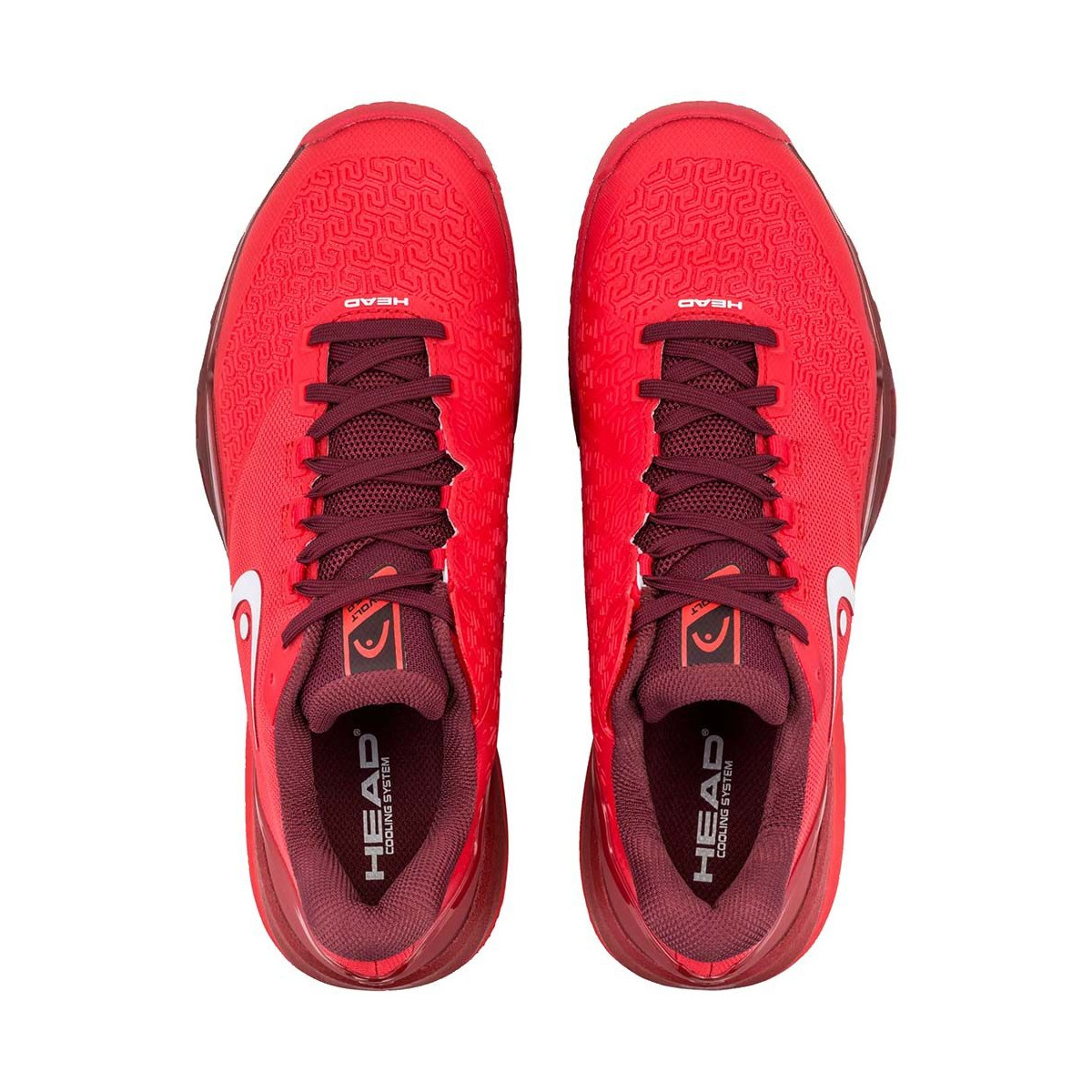 Head Revolt Pro 5.0 tennisschoenen gravel rood