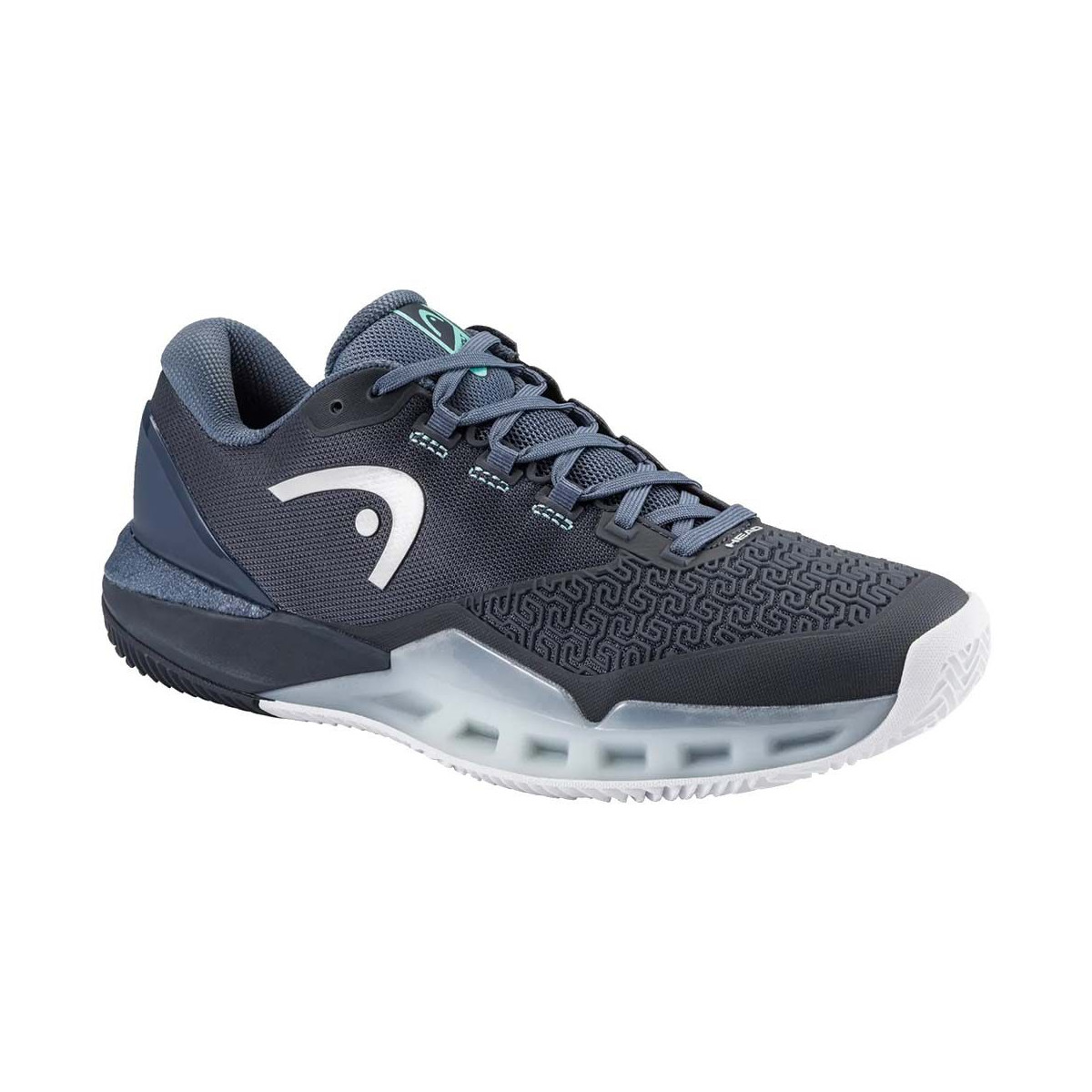Head Revolt Pro 5.0 tennisschoenen gravel zwart / blauw