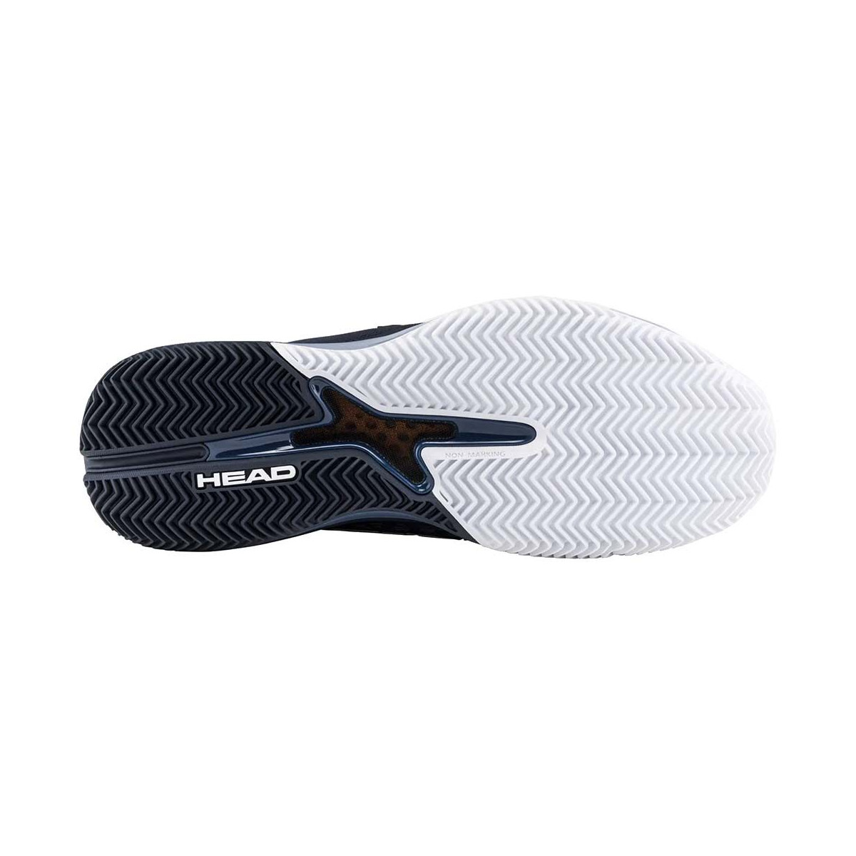 Head Revolt Pro 5.0 tennisschoenen gravel zwart / blauw