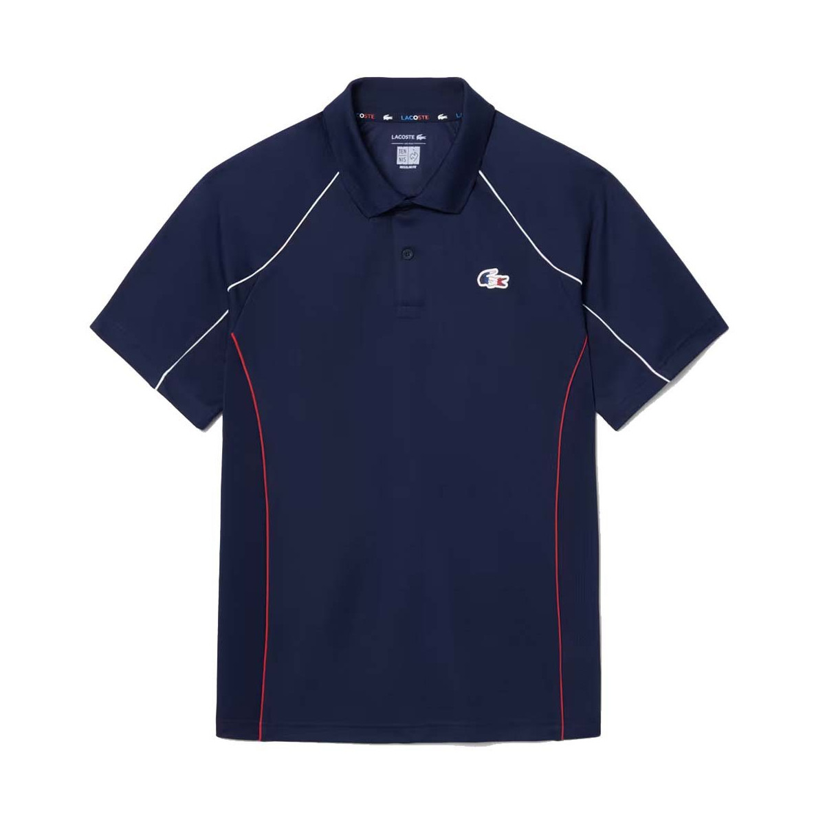 Lacoste &Eacute;quipe de France de Tennis polo marineblauw