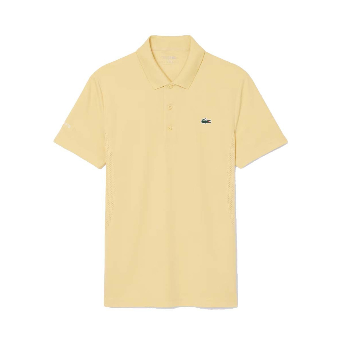 Lacoste Tennis Novak Djokovic polo geel