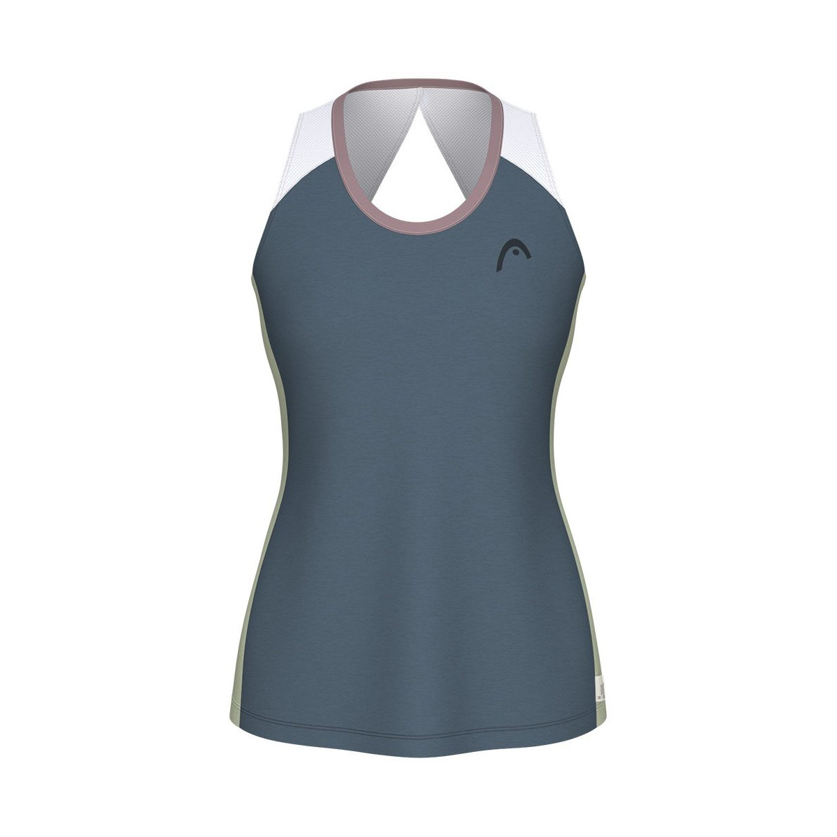 Head Petite Play Tech tanktop grijs