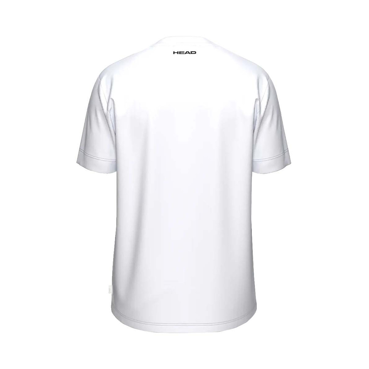Head TopSpin T-shirt wit / marineblauw