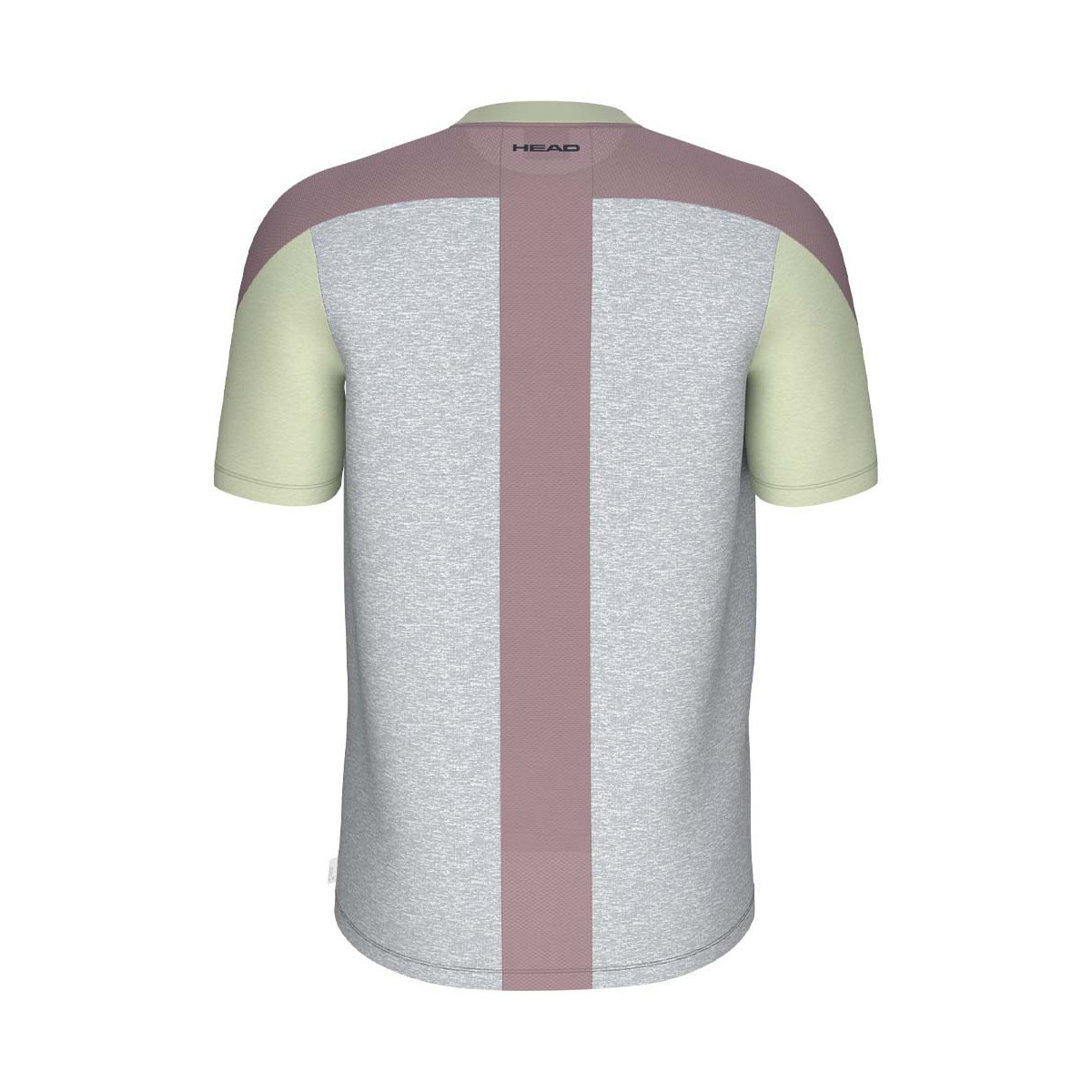 Head Play Tech 26 T-shirt gem&ecirc;leerd grijs