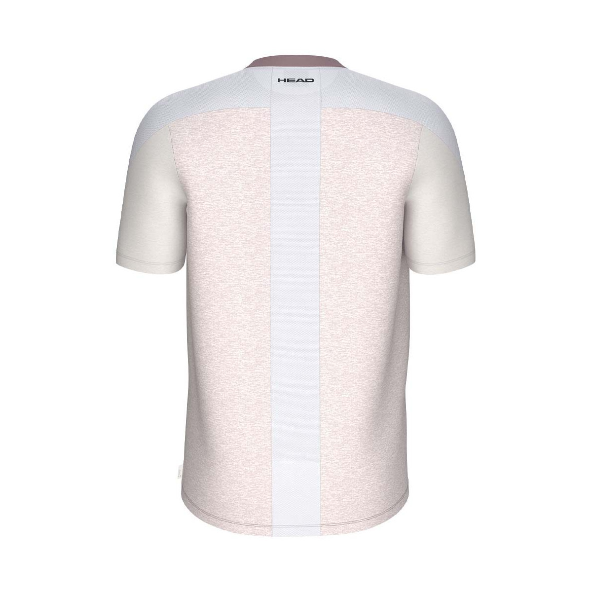 Head Play Tech 26 T-shirt gem&ecirc;leerd roze