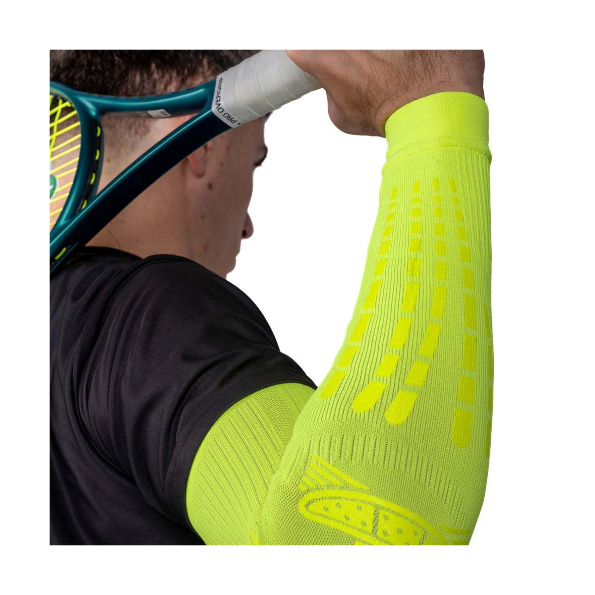 Floky NO-STRAIN Evolution compressiemouw geel