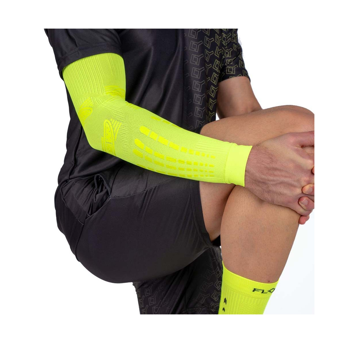 Floky NO-STRAIN Evolution compressiemouw geel