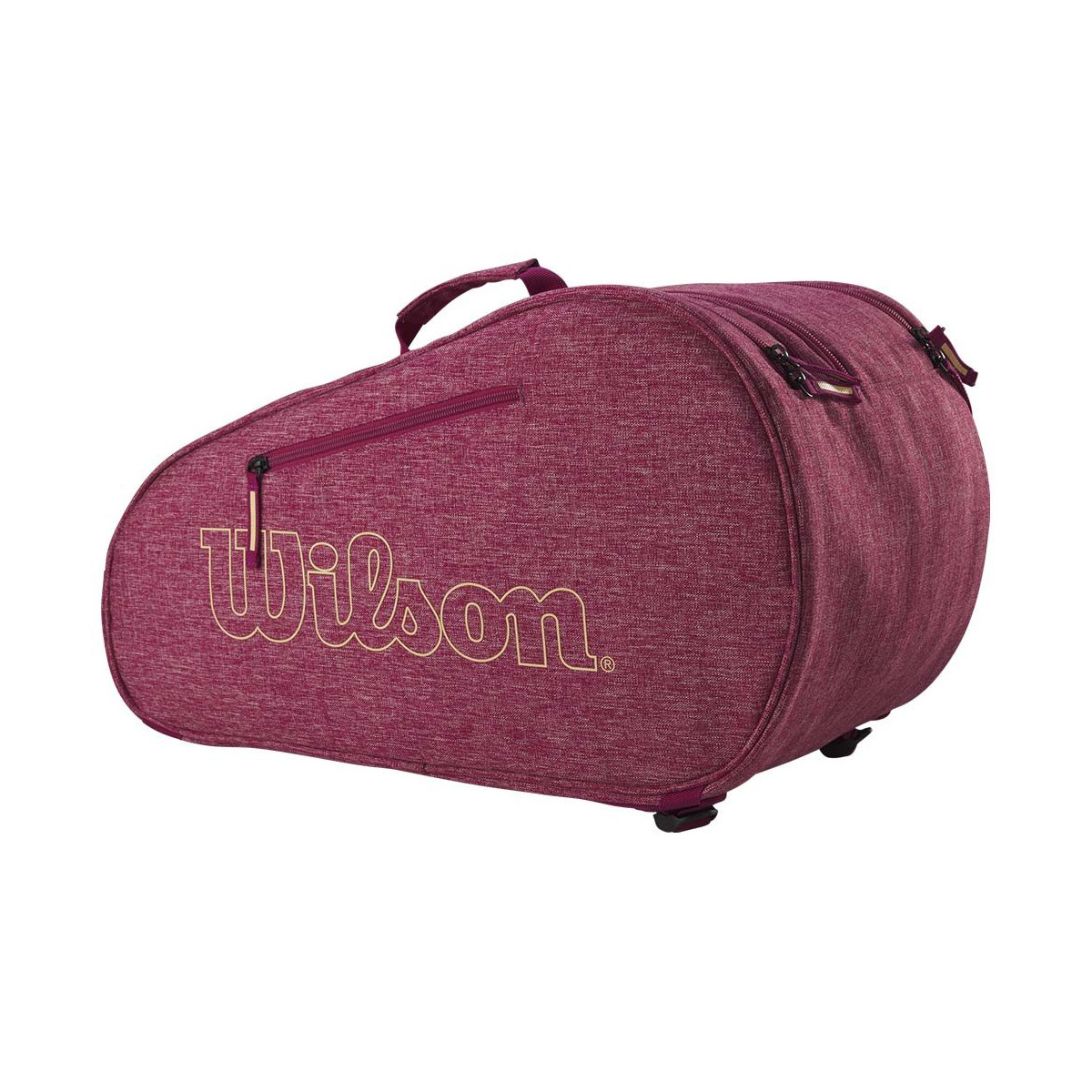Wilson Team Padel padeltas rood gem&ecirc;leerd