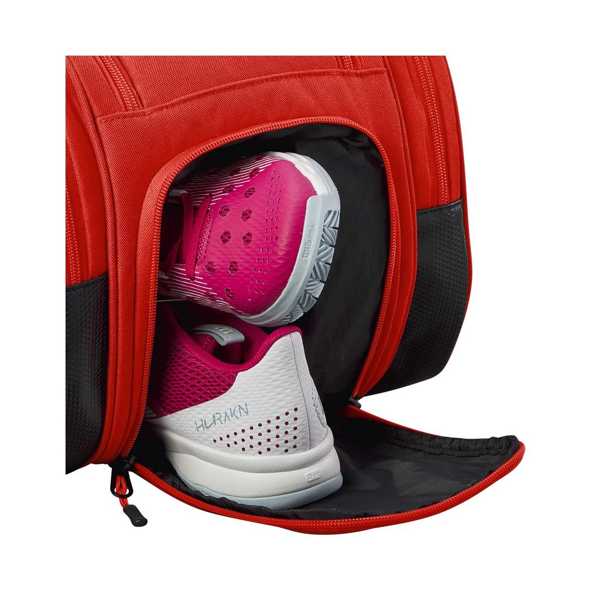 Wilson Tour Padel padeltas rood / zwart