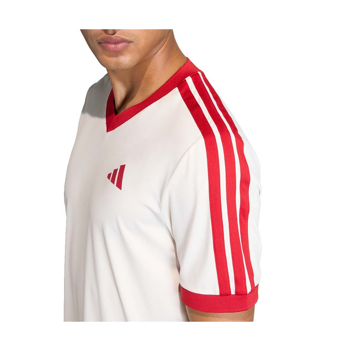 Adidas Tennis Classics T-shirt wit / rood