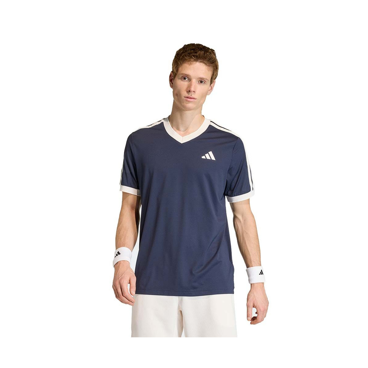 Adidas Tennis Classics T-shirt marineblauw