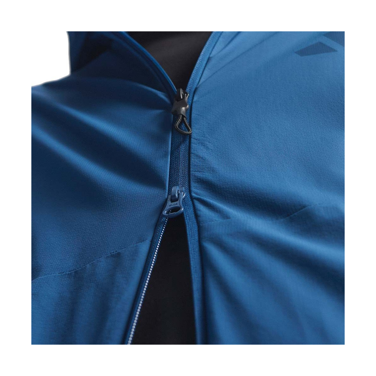 Adidas Z.N.E. vest met rits petrolblauw