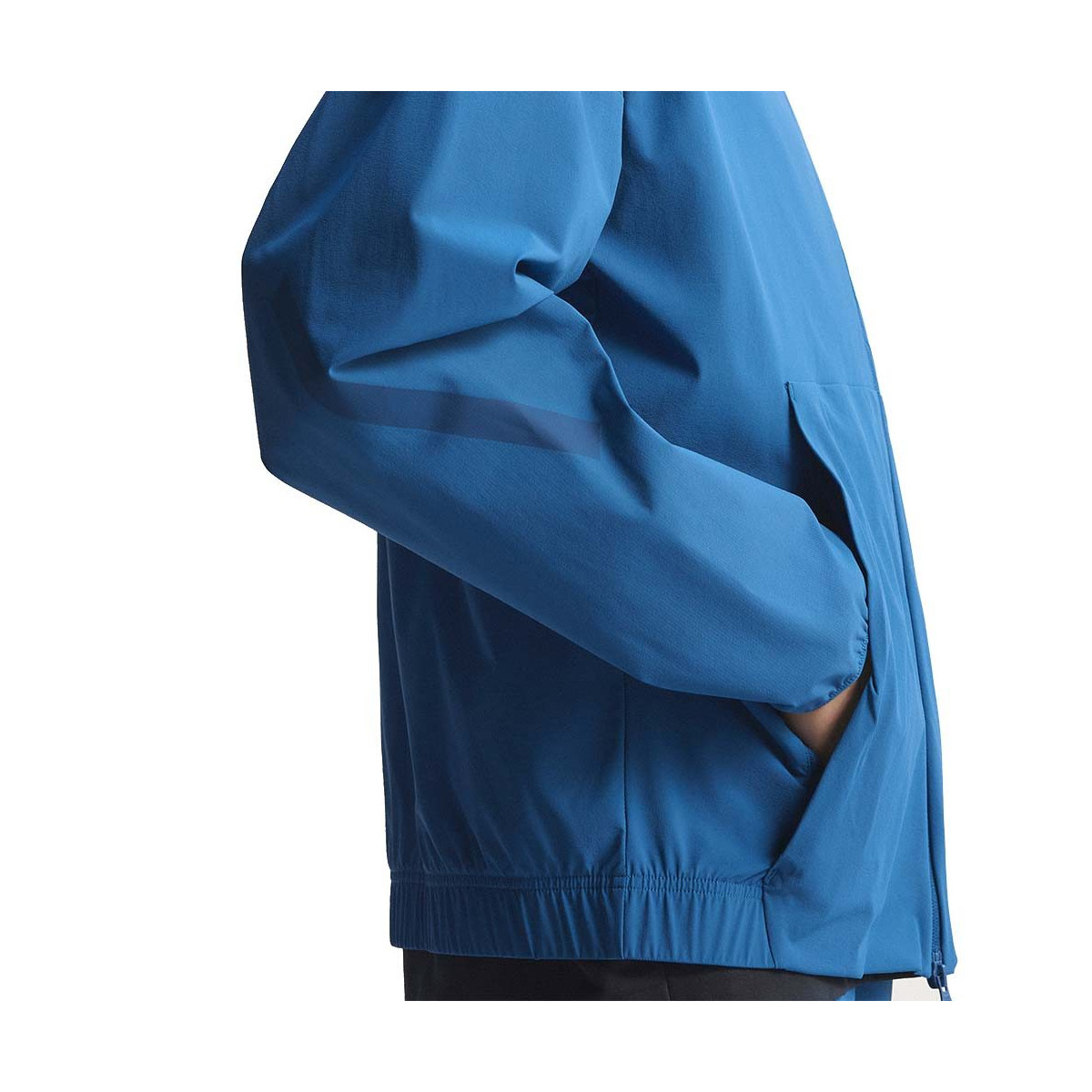 Adidas Z.N.E. vest met rits petrolblauw