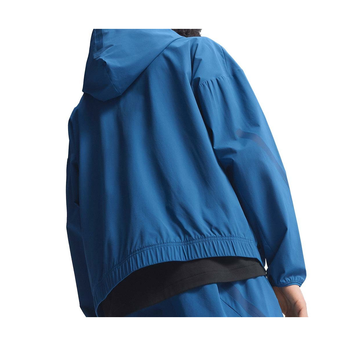 Adidas Z.N.E. vest met rits petrolblauw