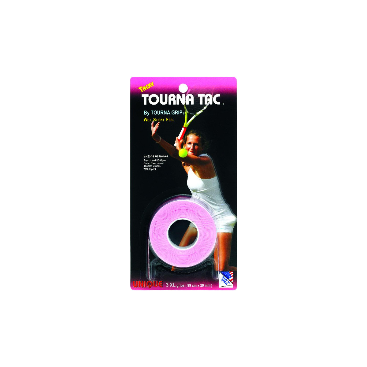 Tourna Tac Overgrips x 3 Pink