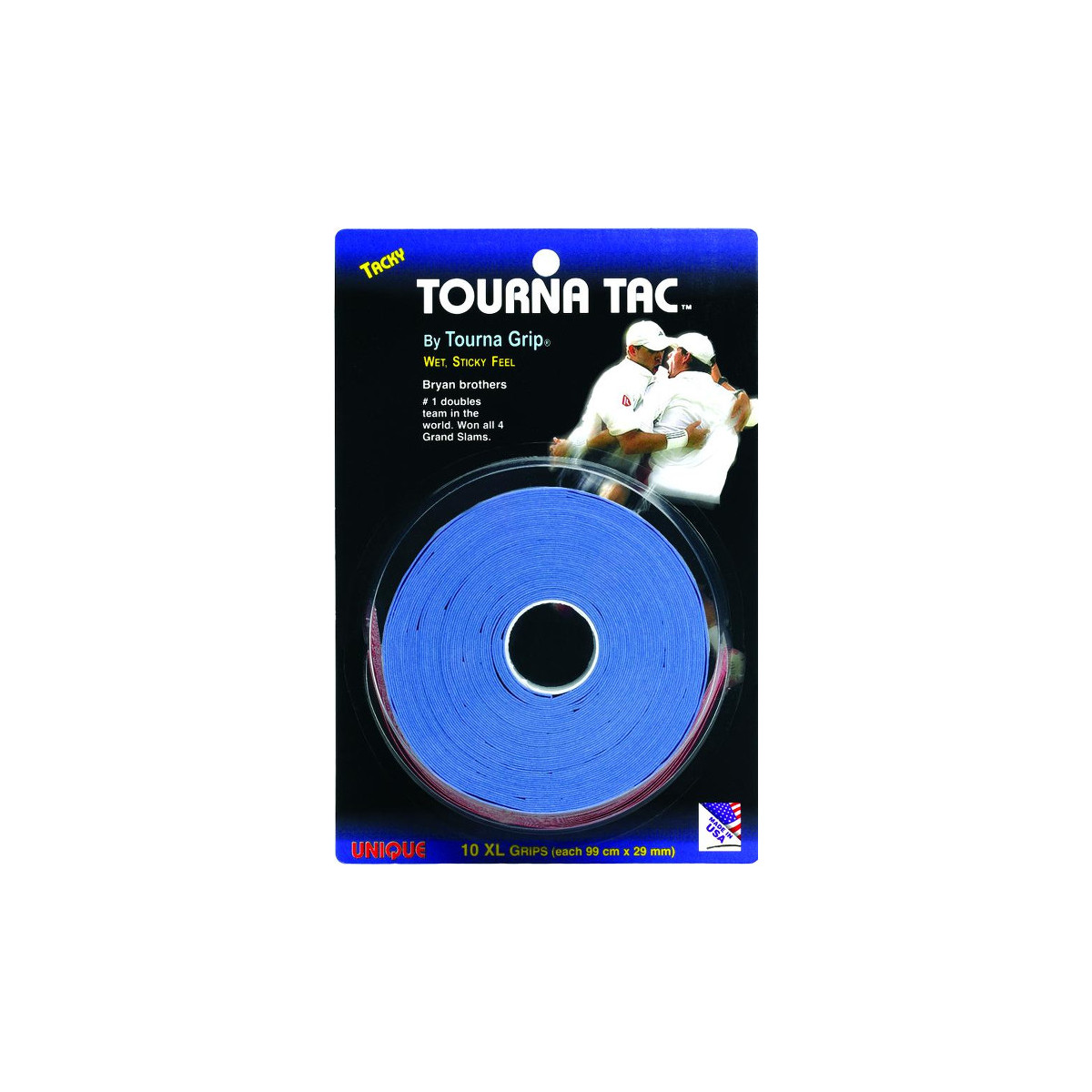 Tourna Tac Overgrips x 10 Blue