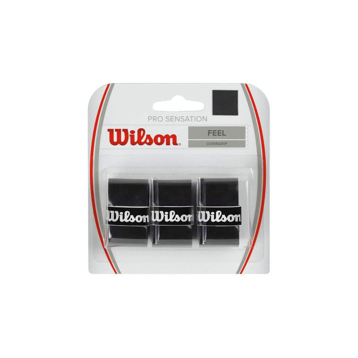 Wilson Overgrip Pro Sensation Overgrip Black x 3