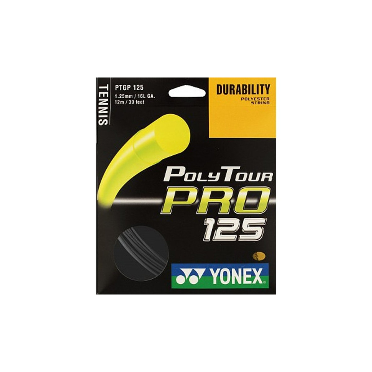 Yonex Poly Tour Pro Noir 12m