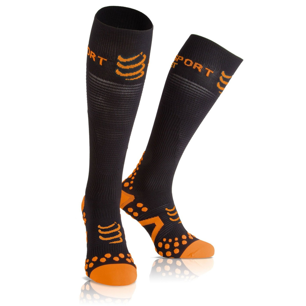 Compressport Racket Full Socks Recovery Black