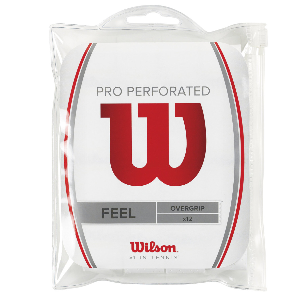 Wilson Overgrip Pro Perforated Overgrip White x 12