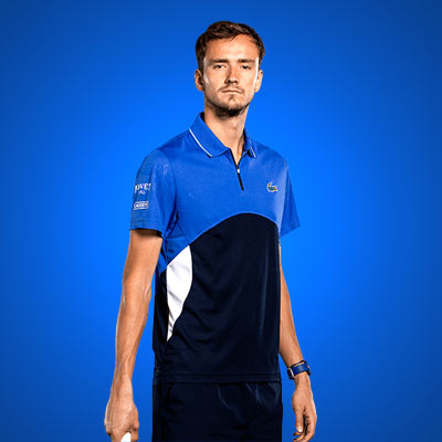 De complete uitrusting van Daniil Medvedev!