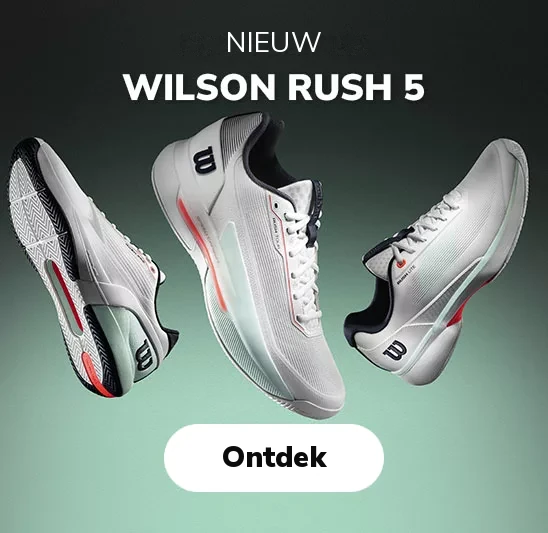 Nieuw: Wilson Rush 5 tennisschoenen