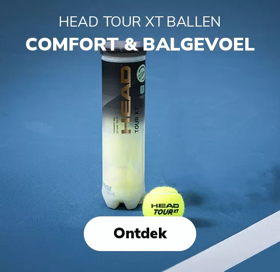 Head Tour XT tennisballen, tube van 4