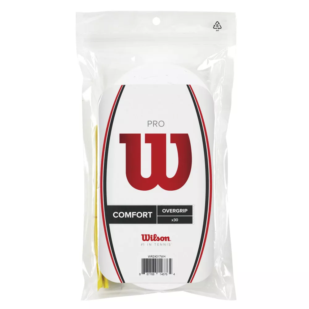 Wilson Overgrip Pro Overgrip White x 30