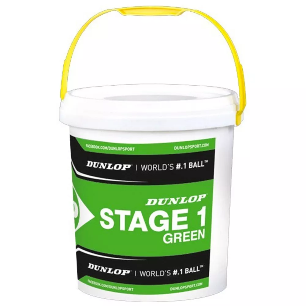 Dunlop Stage 1 Green Balls x 60