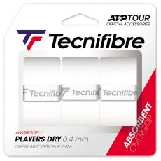 Tecnifibre Overgrip Players Dry x 3 White