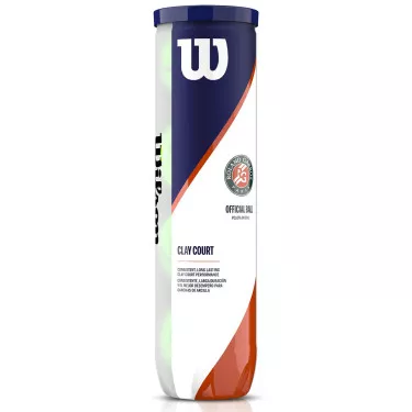 Wilson Roland Garros Clay x 4 Balls