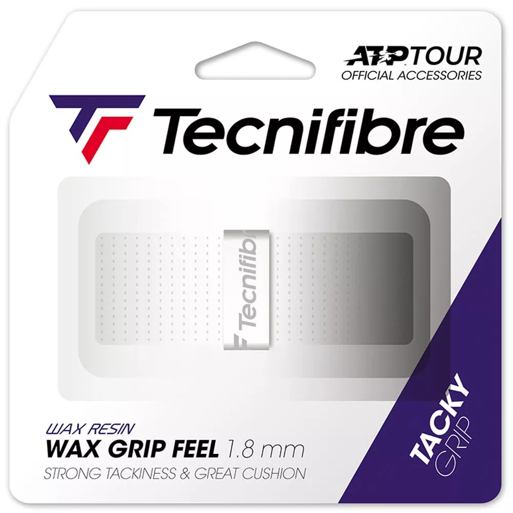 Grip Tecnifibre Wax Feel Blanc