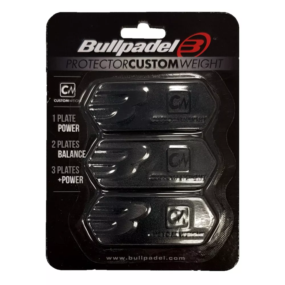Bullpadel Custom Weight Protecteur Noir