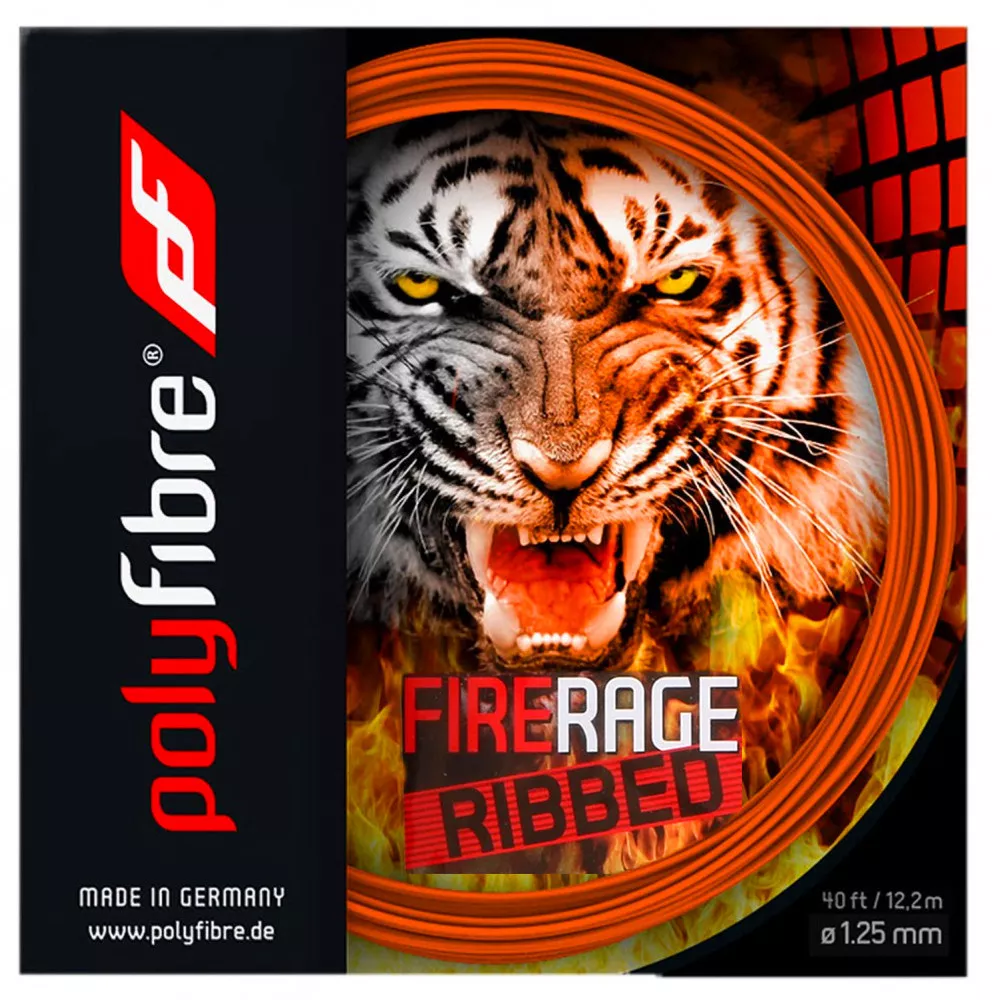 Polyfibre Fire Rage Ribbed 12m