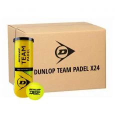 Dunlop Team Padel 3 stuks geel