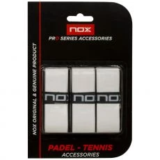 Nox Pro Perforated Wit x 3 overgrips
