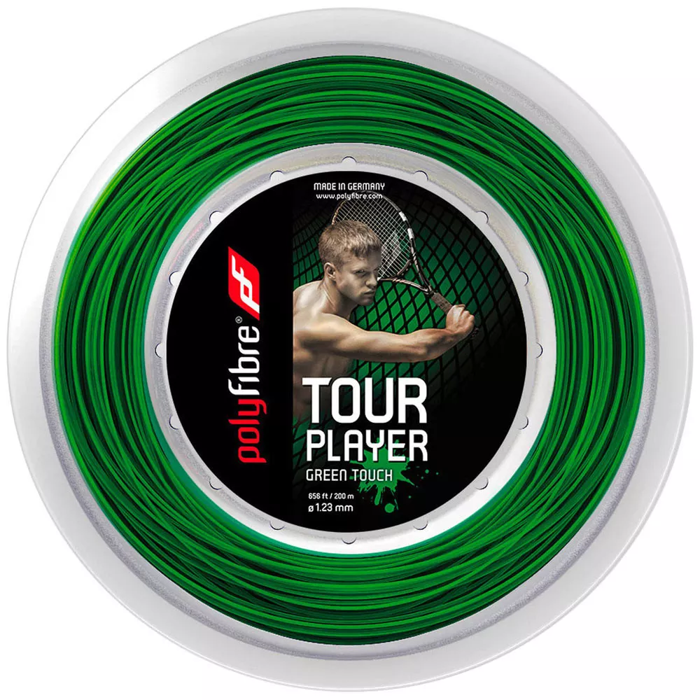 Polyfibre Tour Player Green Touch 12m