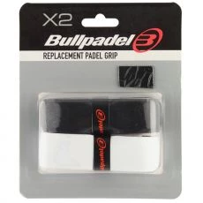 Bullpadel Zwart / Wit grips x2