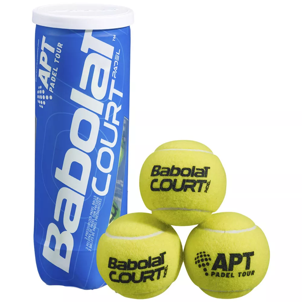 Babolat Padel+ 3 stuks geel