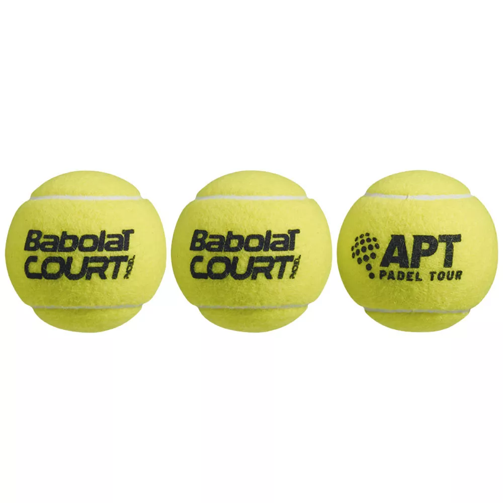Babolat Padel+ 3 stuks geel