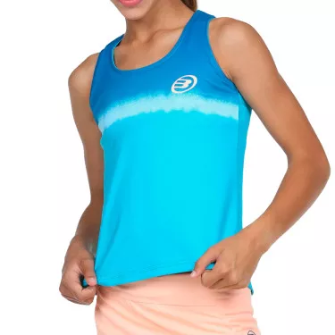 Bullpadel Junior Eguz Blauw tank top