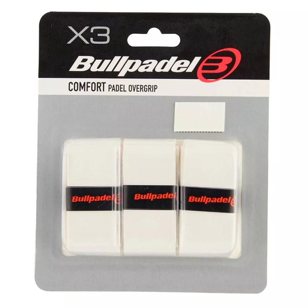 Bullpadel Comfort Wit x 3 overgrips