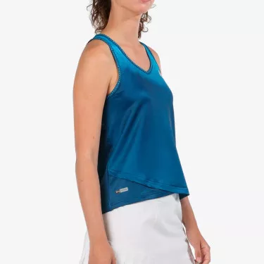 Bullpadel Rufran Red tank top