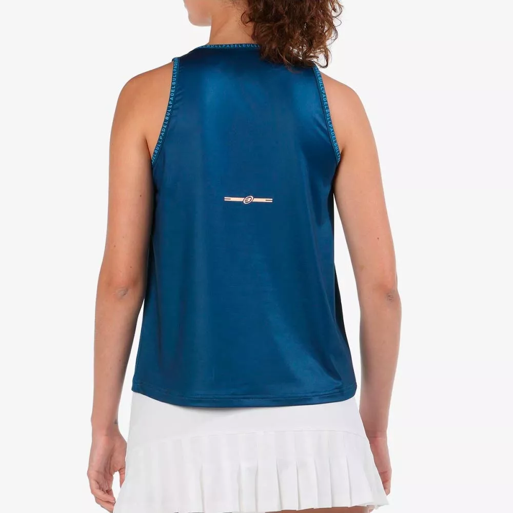 Bullpadel Rufran Red tank top