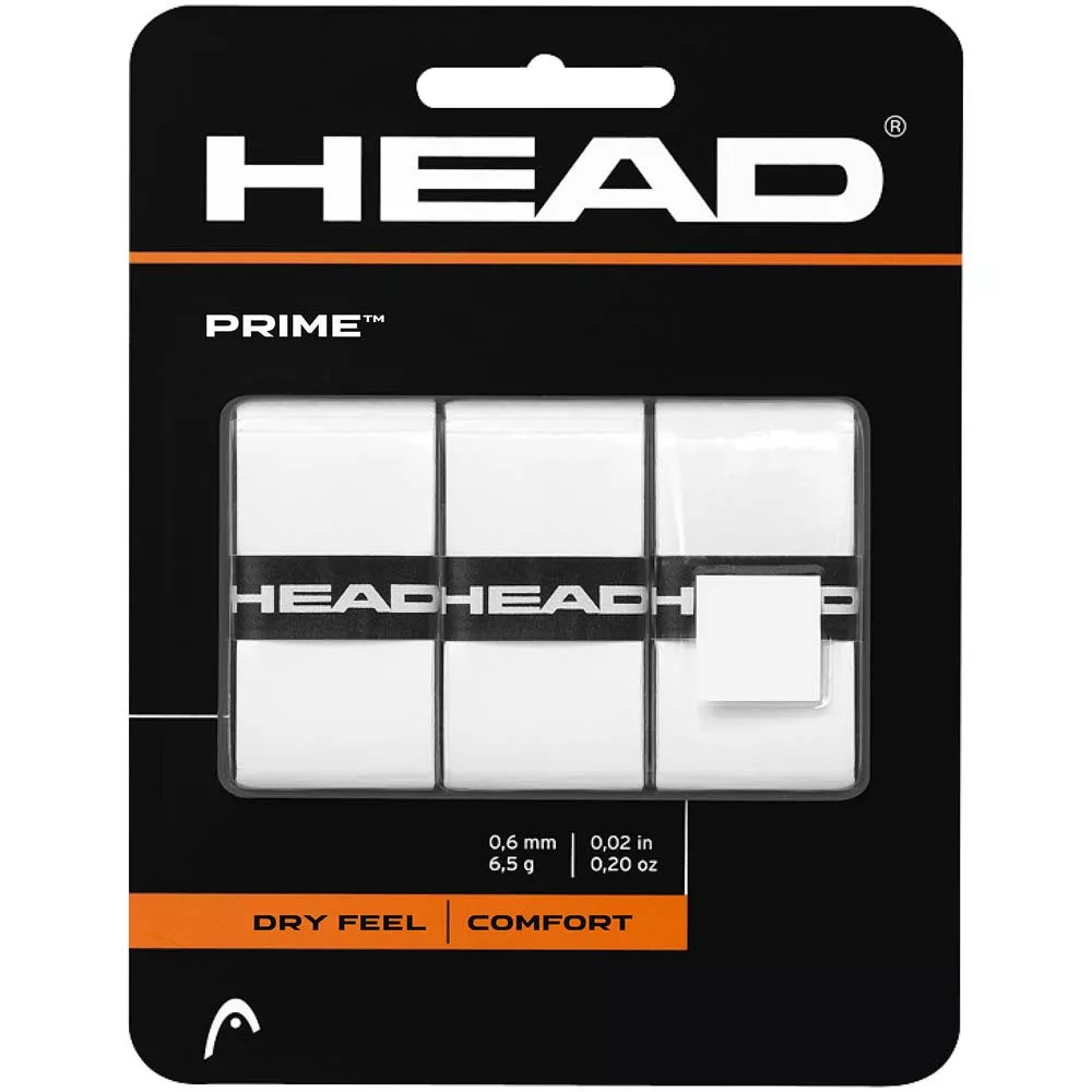 Head Overgrip Prime x 3 White