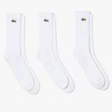 Lacoste Sport White sokken x 3