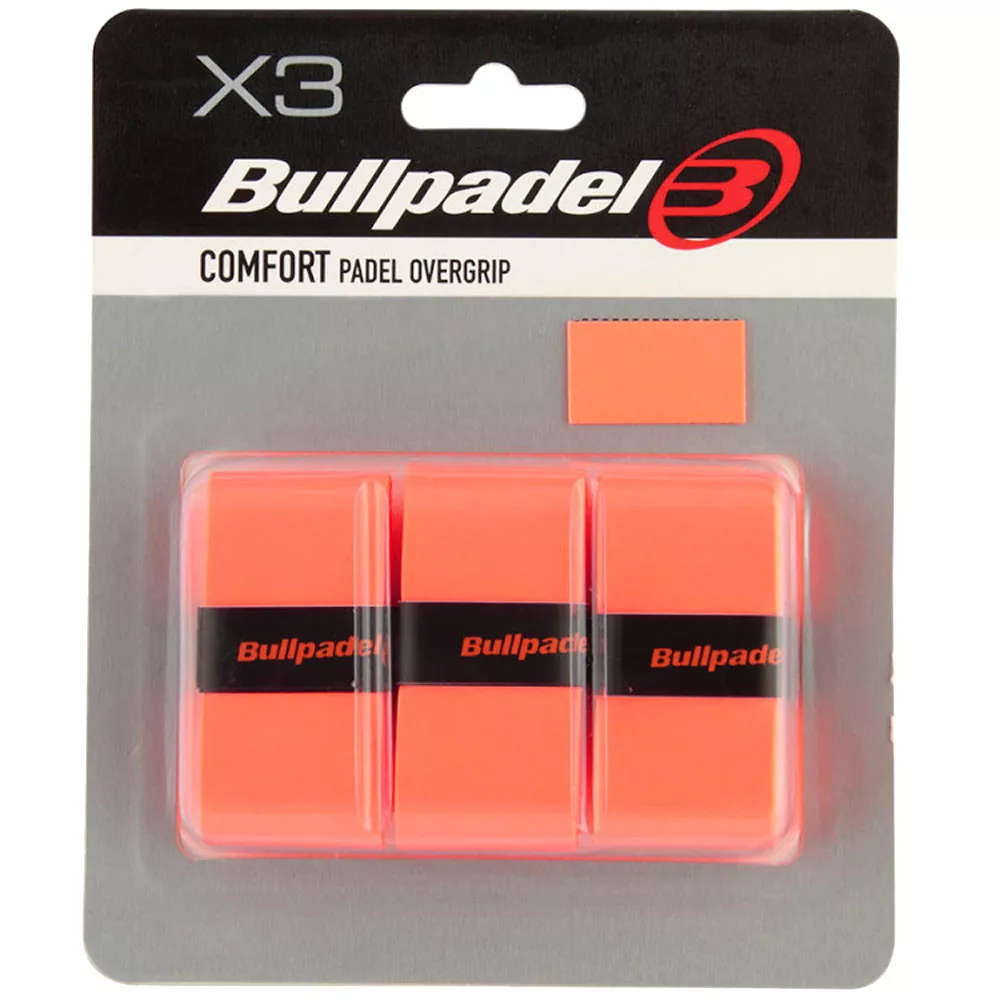 Bullpadel Comfort Orange x 3 overgrips