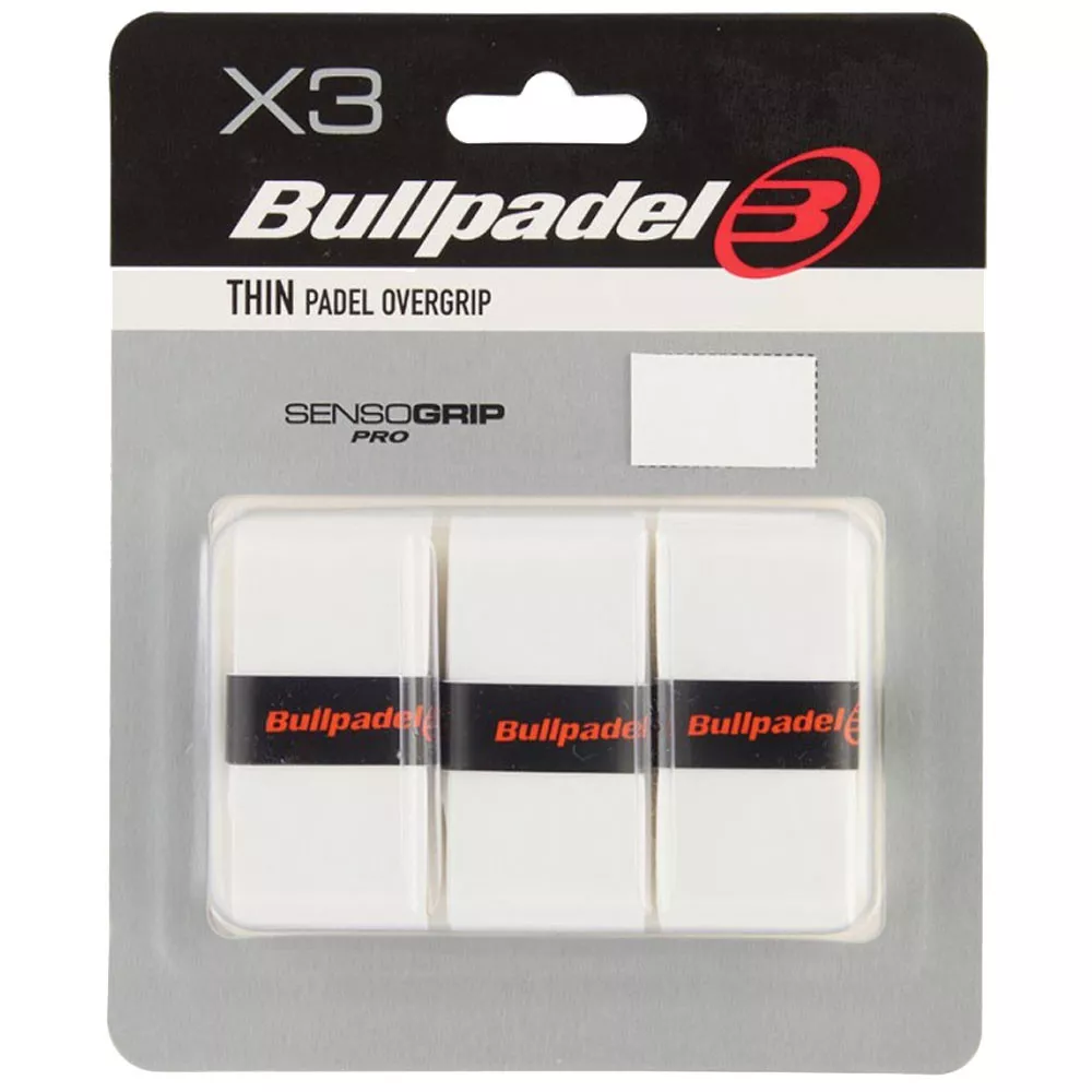 Bullpadel Comfort Wit x 3 overgrips