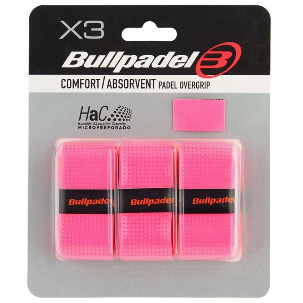 Bullpadel Sensogrip Microperforated Zwart x 3 overgrips