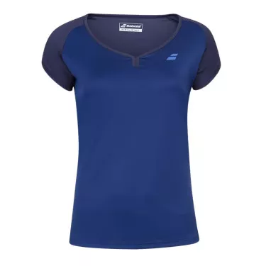 Babolat Play Cap Junior Marineblauw / Fluo Strike T-Shirt